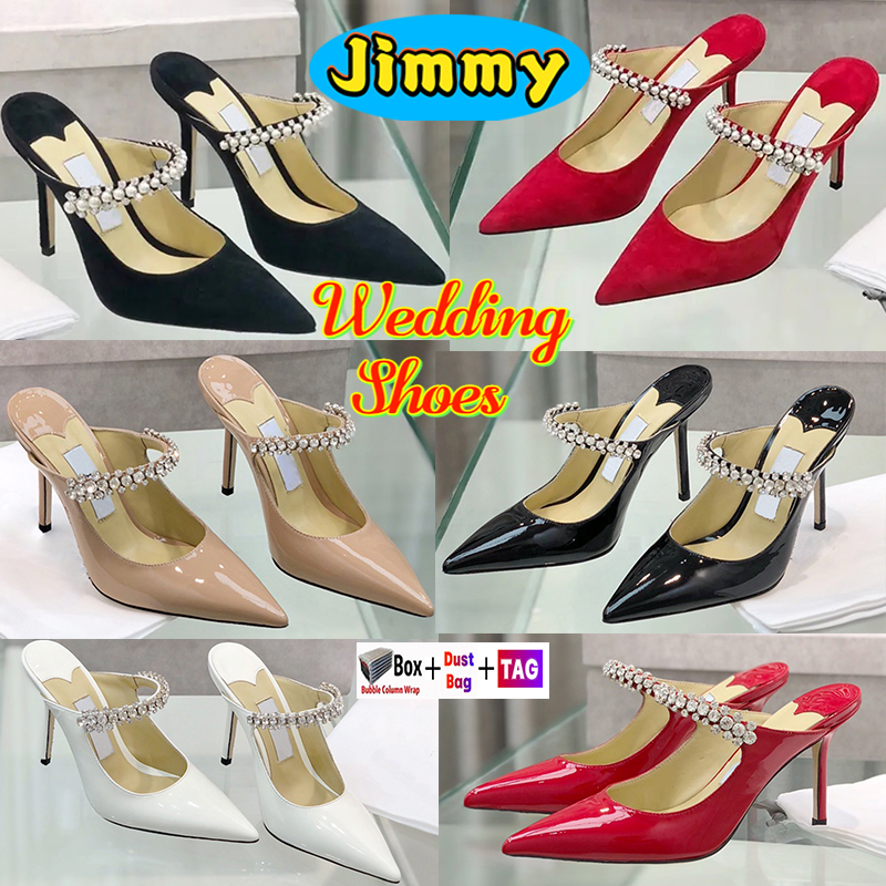 

Designer Dress Shoes London Stiletto Heel Luxury Wedding Party High Heels Slingbacks Crystal Women Sandals Strap Pumps shoes Slides slide Sandal Slippers, No.7- shoes box
