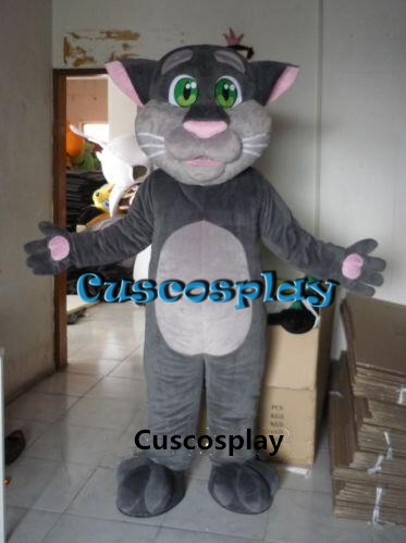 

Mascot doll costume Adult Cute Deluxe Talking Cat cartoon Mascot Costume for sale Christmas Fancy Dress Halloween Mascot Costume performance, Default color
