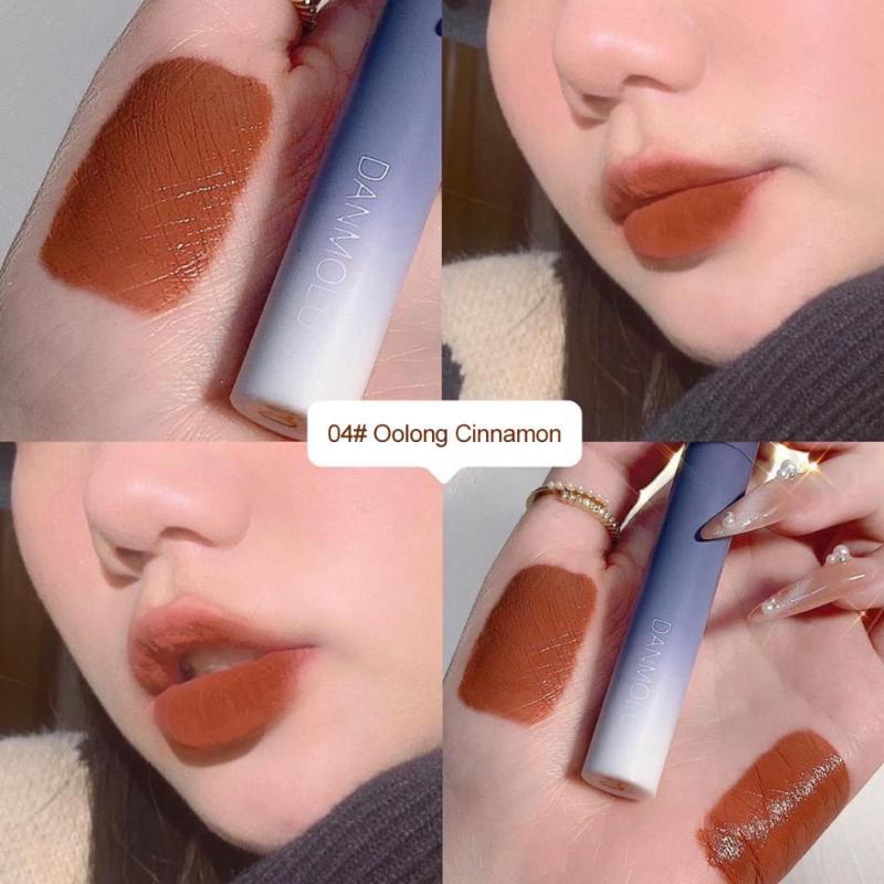 

Lip Gloss 5 Colors Matte Chocolate Lipstick Waterproof Long Lasting Women Red Tint Velvet Glaze Cosmetics Direct SalesLip, A01