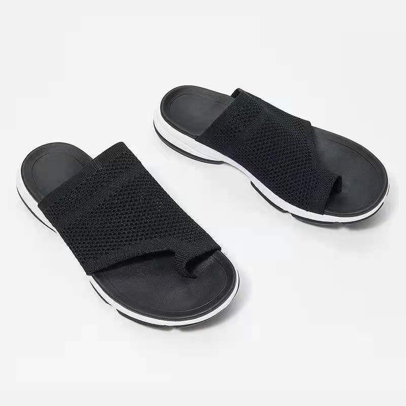 

Slippers 2022 Women Wedge Beach Sandals Summer Casual Shoes For Female Platform Indoor Ytmtloy House Zapatillas Mujer Casa, Black