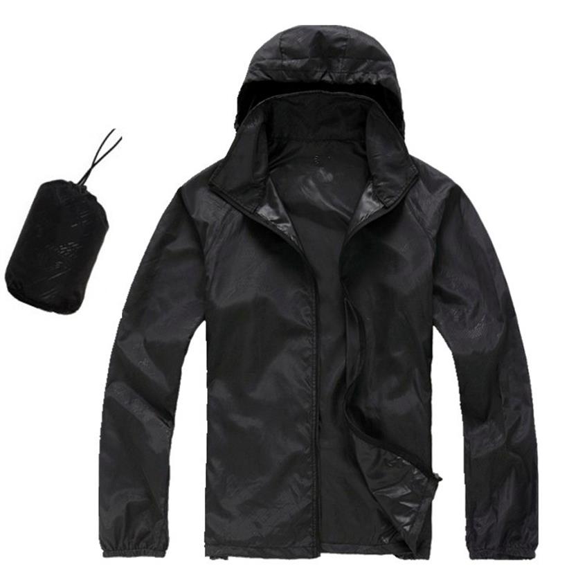 

2022 New Summer Womens Mens Rain Jacket Coats Outdoor Casual Hoodies Windproof and Waterproof Sunscreen Face Coats268z