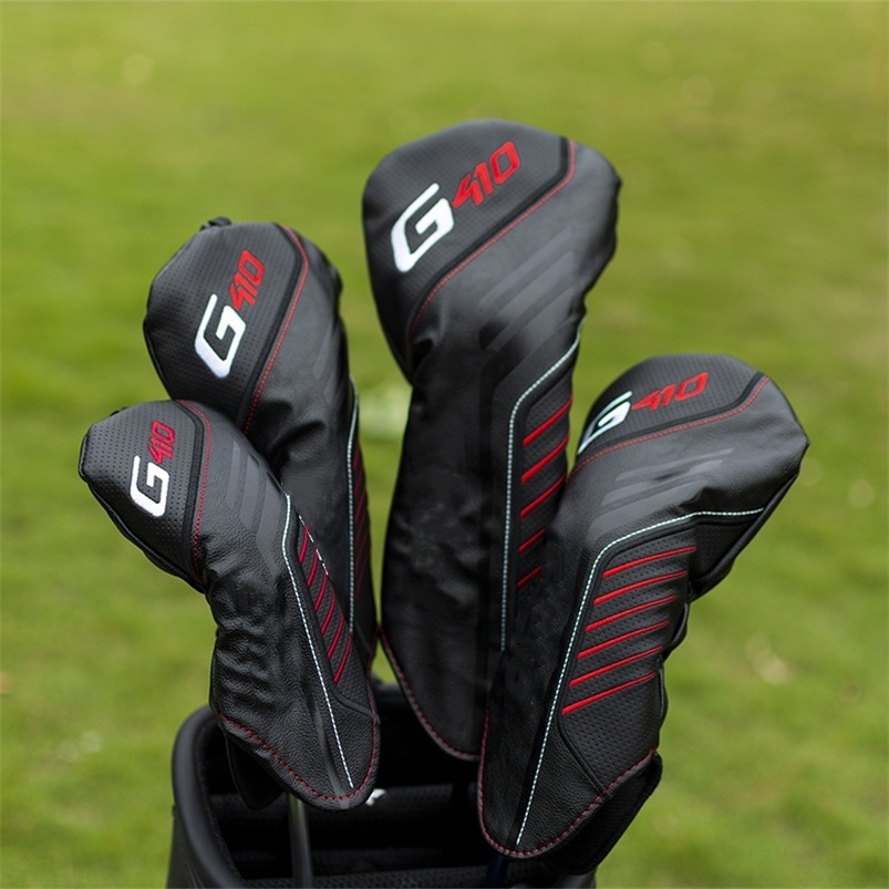 

G410 Golf Headcover for Driver Fairway Hybrid head cover putter protective cover PU Leather Waterproof and wear-resistant 220623
