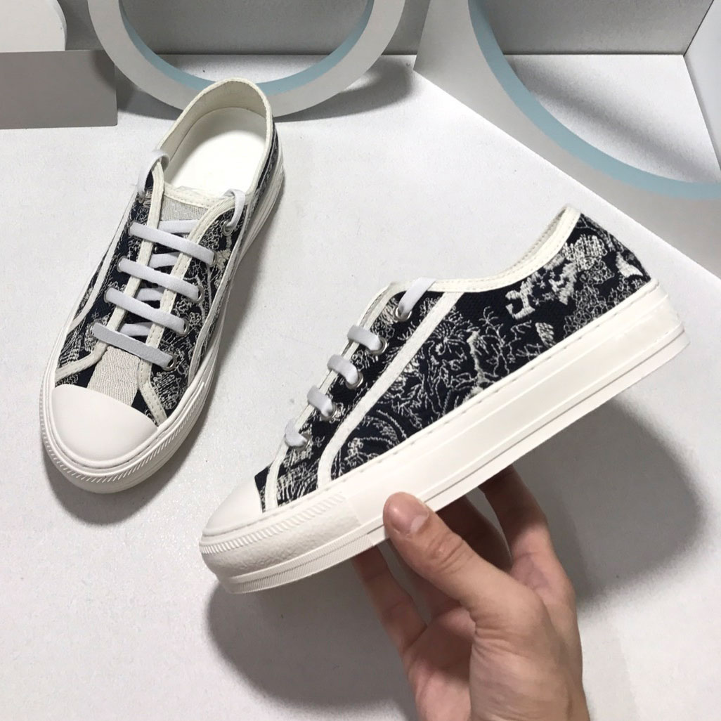 

2022 Walk 'n' Oblique women shoe Sneaker Gray Black White Embroidered Cotton Low-cut Shoes Fashion Rosa Mutabilis Trainers Multicol, I need look other product