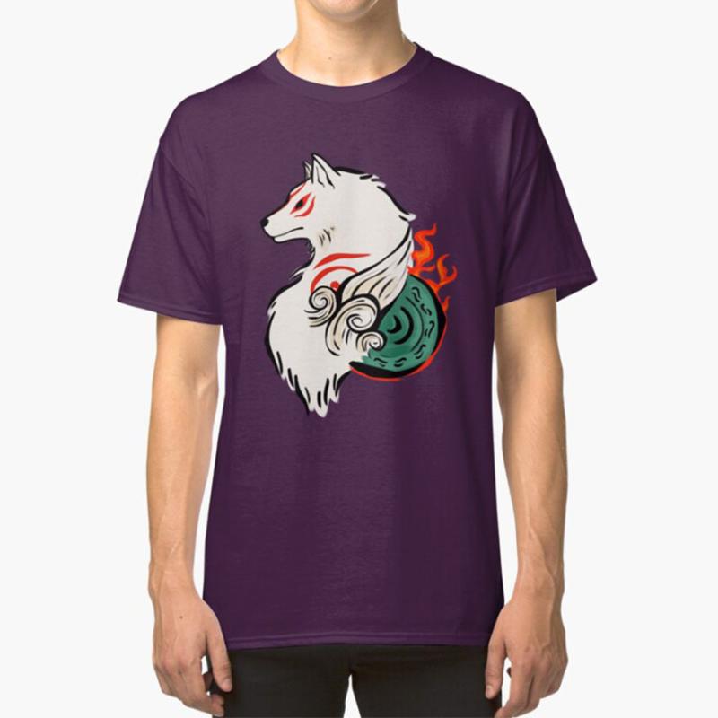 

Men' T-Shirts Okami Amaterasu T - Shirt JapaneseMen, Purple