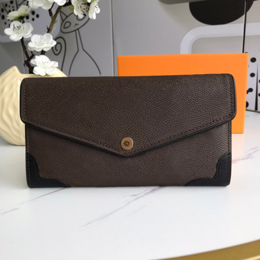 

designer wallet card holders purses Zipper Bag Female Wallets Pocket Long Women Tote Bags With Box DustBags Fashion clutch wallet, Red