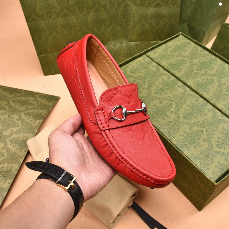 

2022 G 32 Style Hot g Luxury Mens Dress Shoes Designer Womens Classic Horsebit Metal Buckle Letter Printed Suede Velvet Wedding Shoe Fashion Party Loafers 38-46, #19