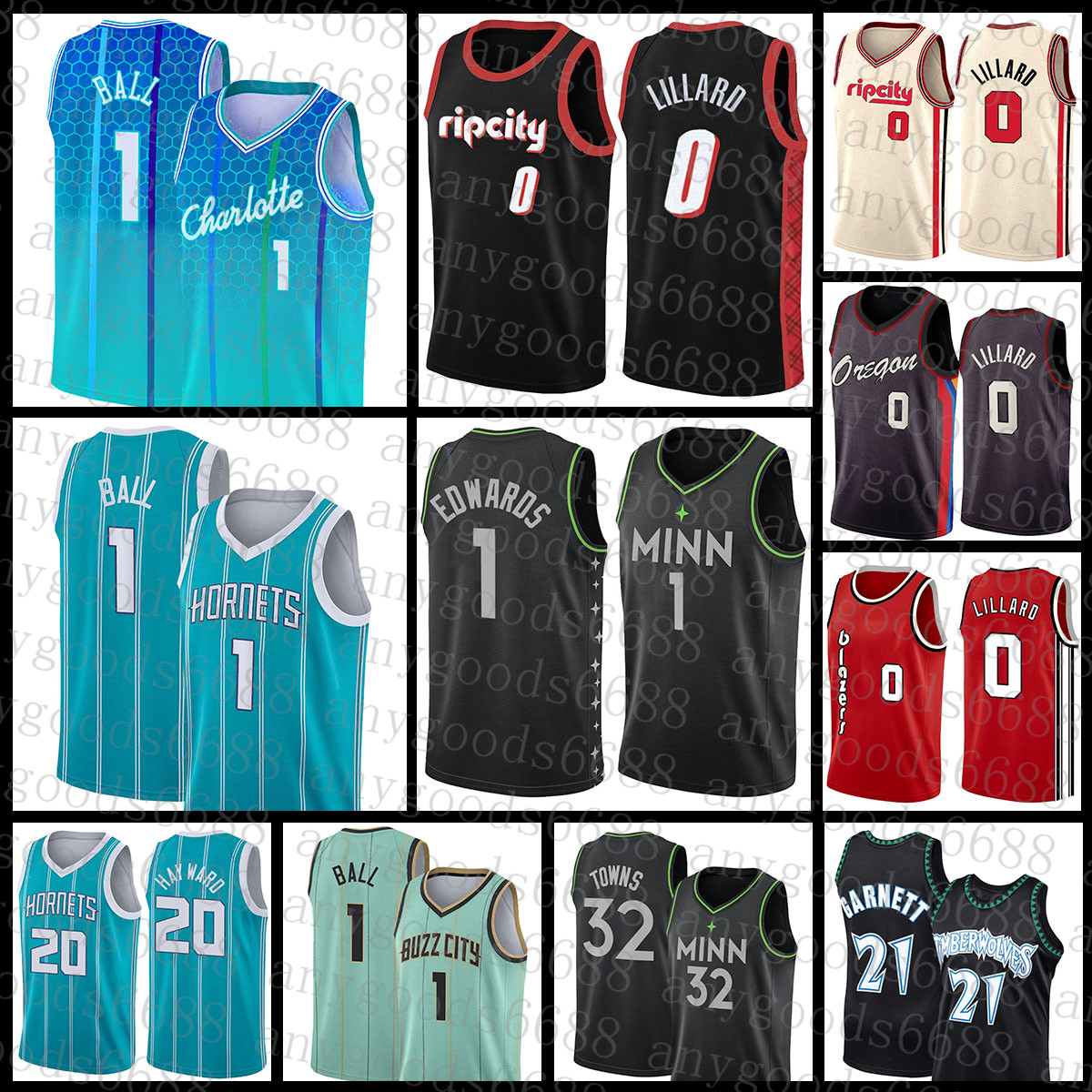 

Minnesota''Timberwolves''Men Charlotte''Hornets''Men Portland''Trail''Blazers''Men Basketball Jersey 027