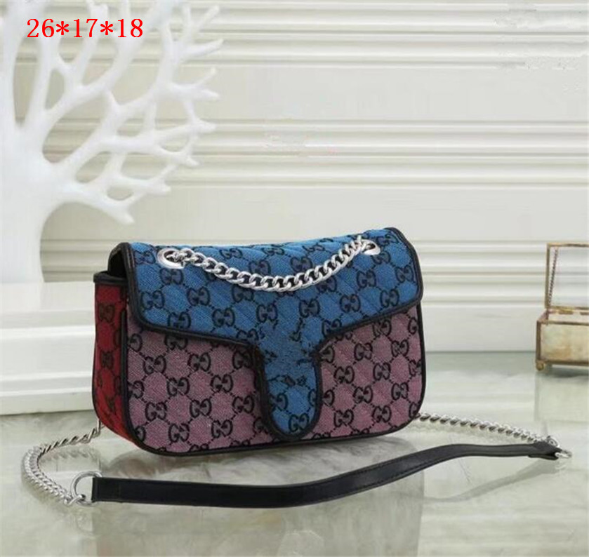 

Luxury Designer Versatile shoulder bag leather canvas embroidery letter women's large capacity messenger bags