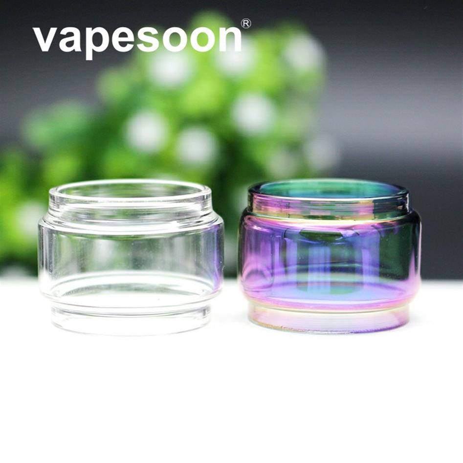 

Fat Bulb Bubble transparent Glass tube for Smok TFV16 tank Atomizer 9ml Clear/Rainbow colors Normal239d