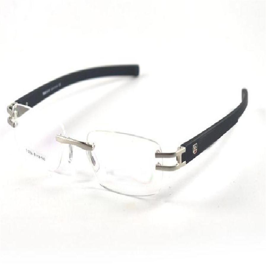 

Women and Men Optical Frames Rimless Eye Glasses Frame Oculos De Grau Spectacle Frame 3356 Glasses with box300L