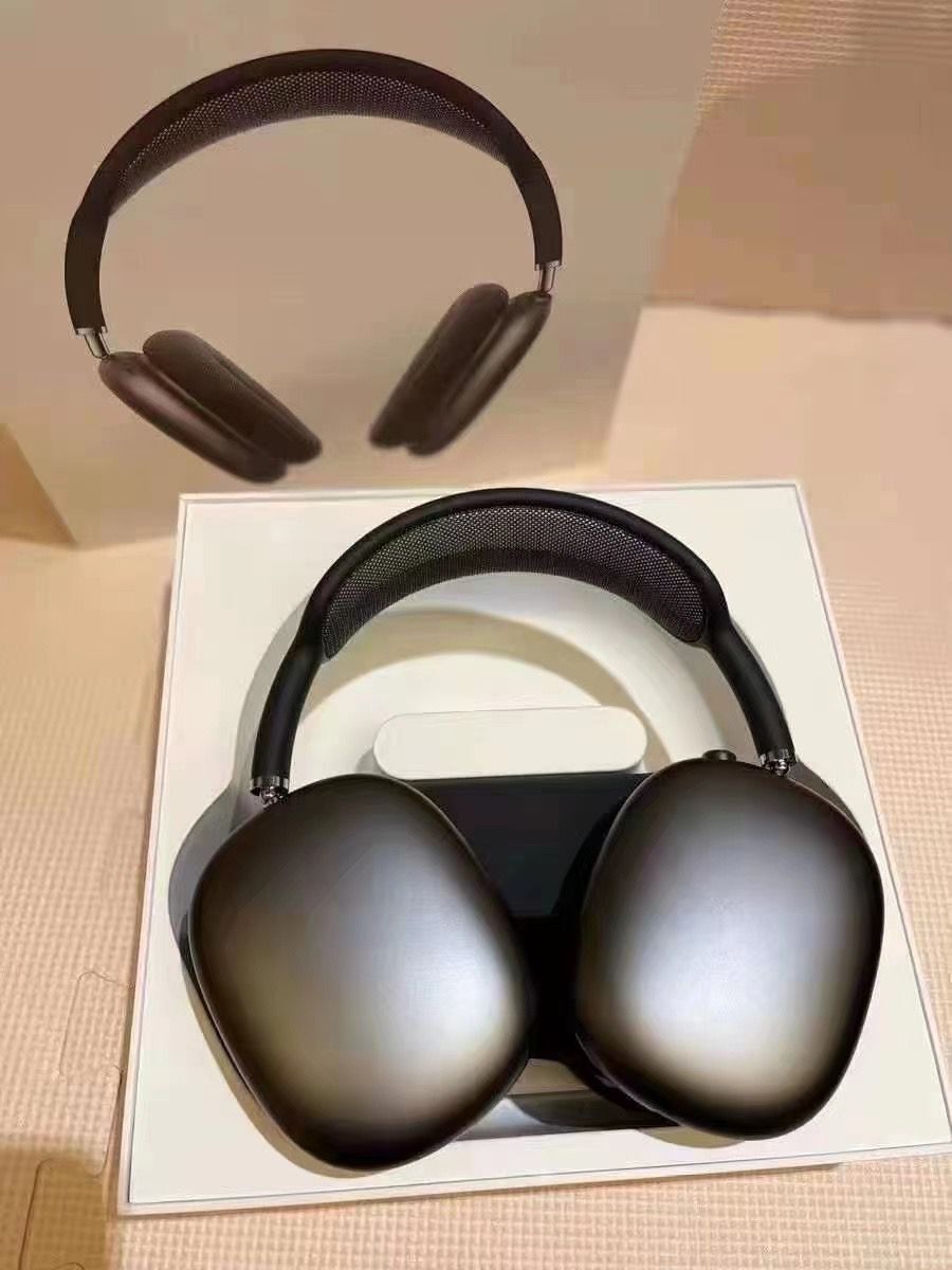 

For AirPods Max Top quality Headphones Audio Sharing Wireless earphones Bluetooth headset Headphone Air 4 Pro Pod Max, Black