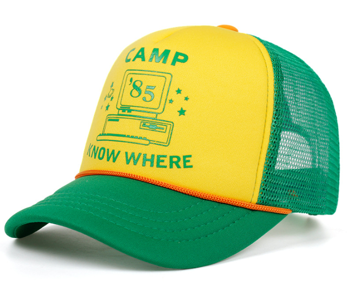 

All-Match Fashion Cap Men's Deteted Cap Trucker Caps, As pic