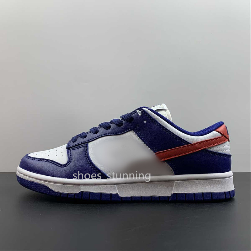 Mens Skateboard Shoes SB DUNk Low Retro Royal white Red Colorway Skateboarding Leisure Shoe Outdoor Sneakers Size 36-47.5