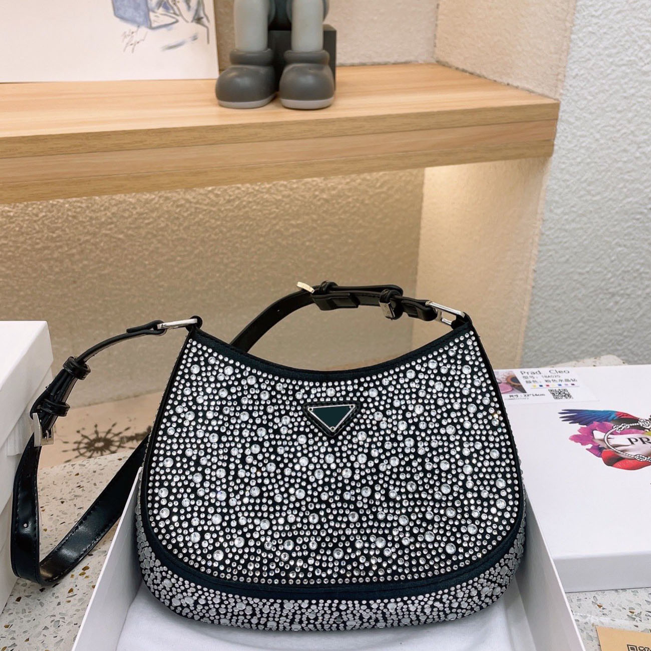 

2022 hobo women Shoulder Bag celo designers Tote handbags Underarm drill bag lady messenger bags size 24cm, Customize