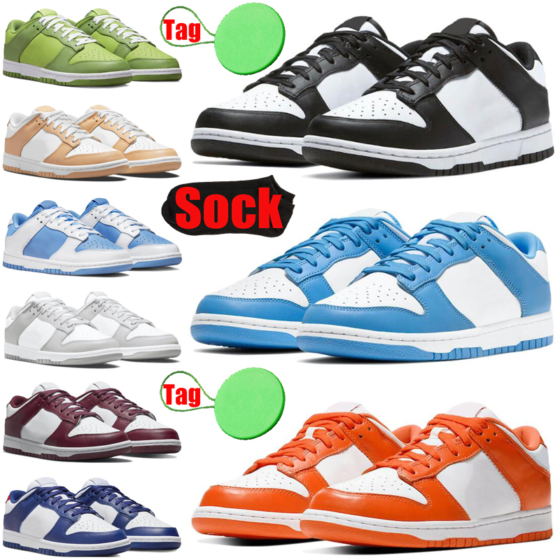 

Panda running shoes for mens womens UNC Black White Paisley University Blue Grey Fog Coast Syracuse Green men women trainers sports sneakers runners Promotion, #37 ice