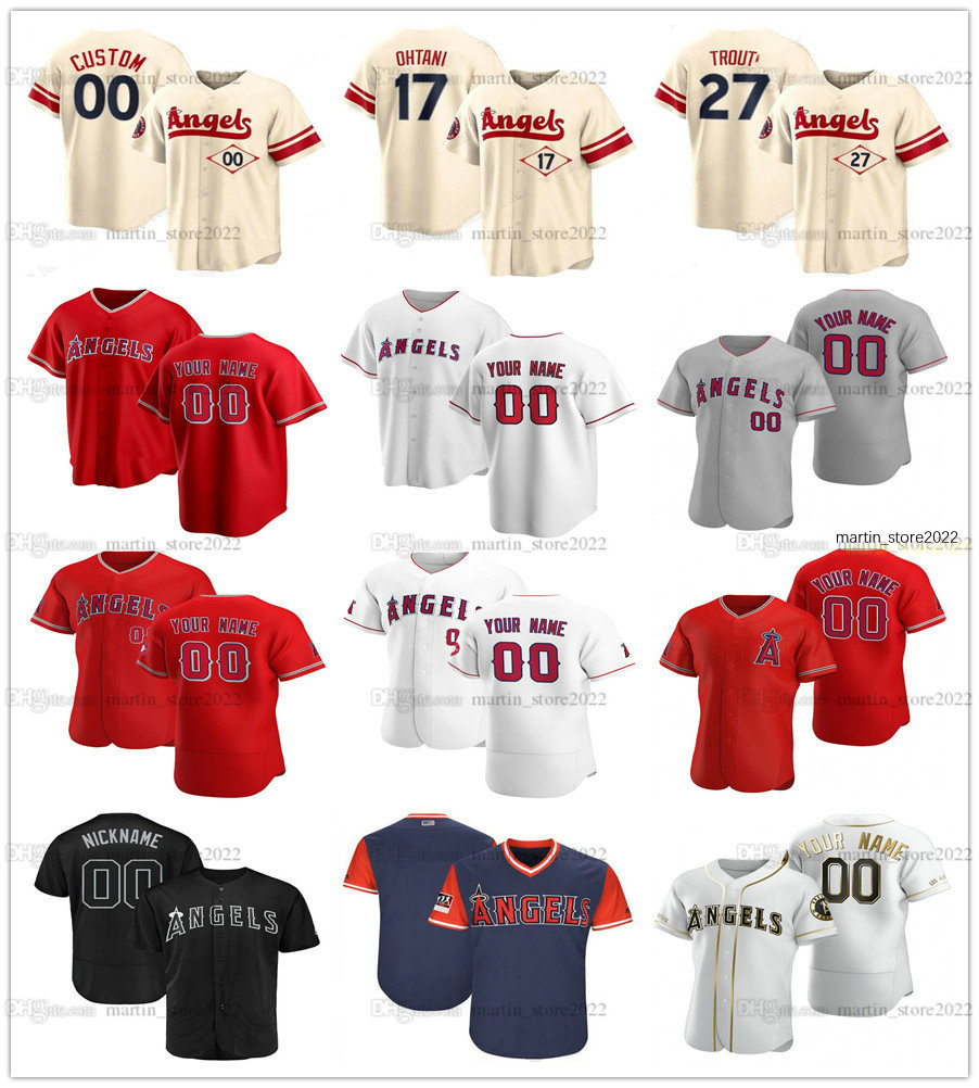 

Baseball 22 David Fletcher Jerseys 19 Jonathan Villar 13 Monte Harrison 43 Patrick Sandoval 63 Chase Silseth 52 Ryan Tepera 65 Jose Quijada 46 Jimmy Herget, Grey
