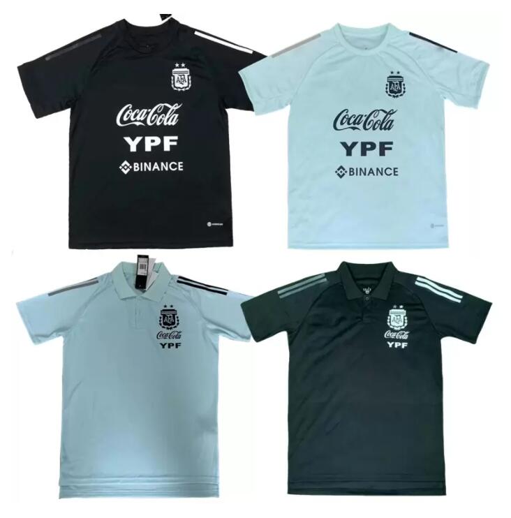 

Argentina training wear 2022 2023 men soccer jersey 22 23 Maillots de foot Maradona MESSIs special badge football shirt uniform