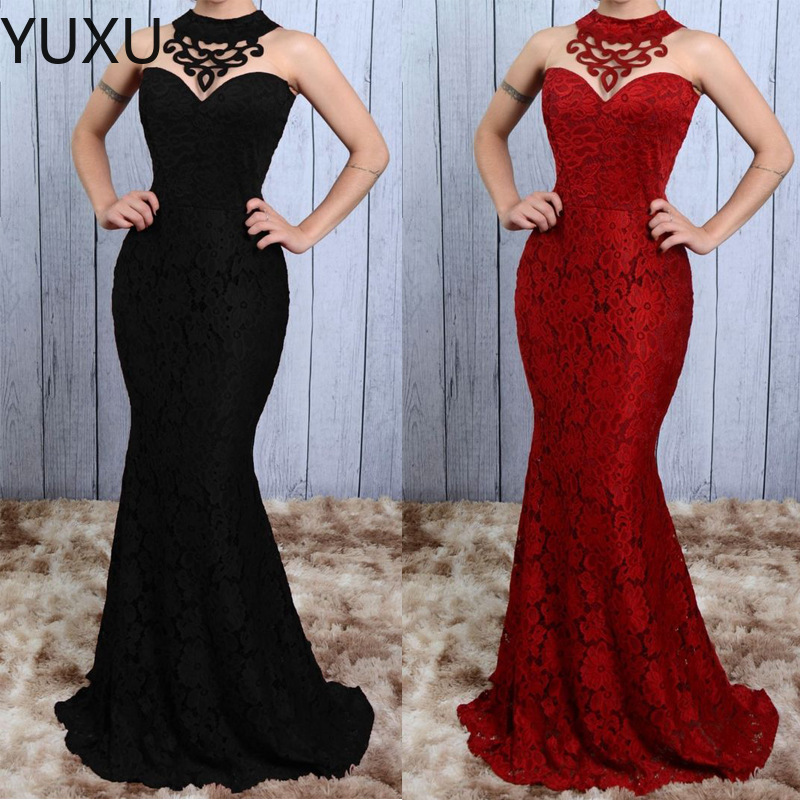 

Vintage Long black Sequins Prom Dresses High Neck 2022 Off Shoulder Evening Gowns Women red Formal Occasion Vestidos Plus Size