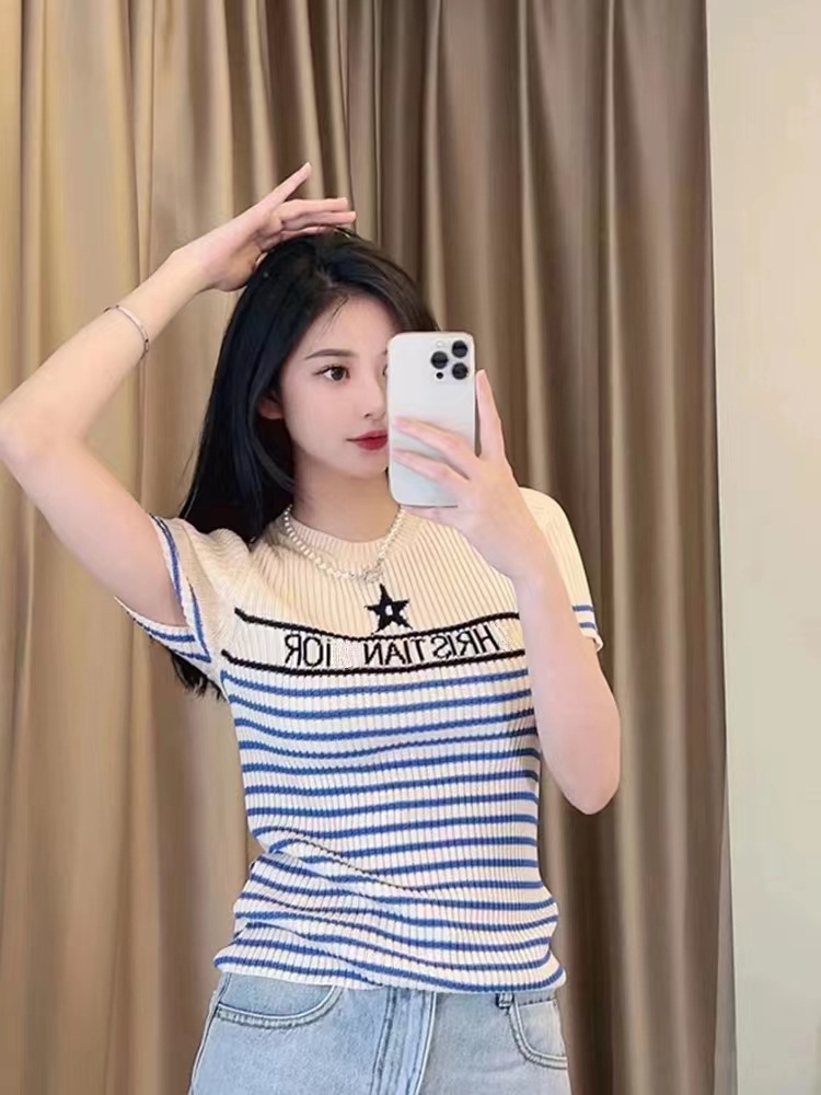 

Women' Knits & Tees Luxury Classic womens Sleeveless TShirts Summer women Tops Clothing Bodybuilding Undershirt Casual Fitness Tees, Blue