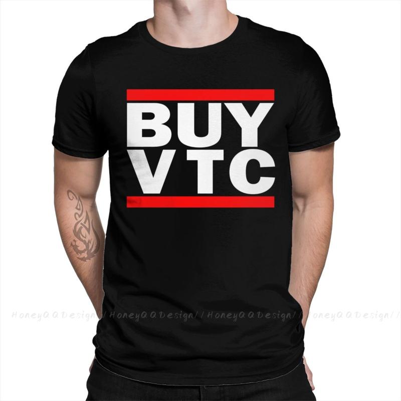 

Men's T-Shirts Top Quality Clothing VTC Vertcoin T-Shirt For Men Unisex Buy Crypto Currency Shirt Fashion Short Sleeve OversizeMen's, Black