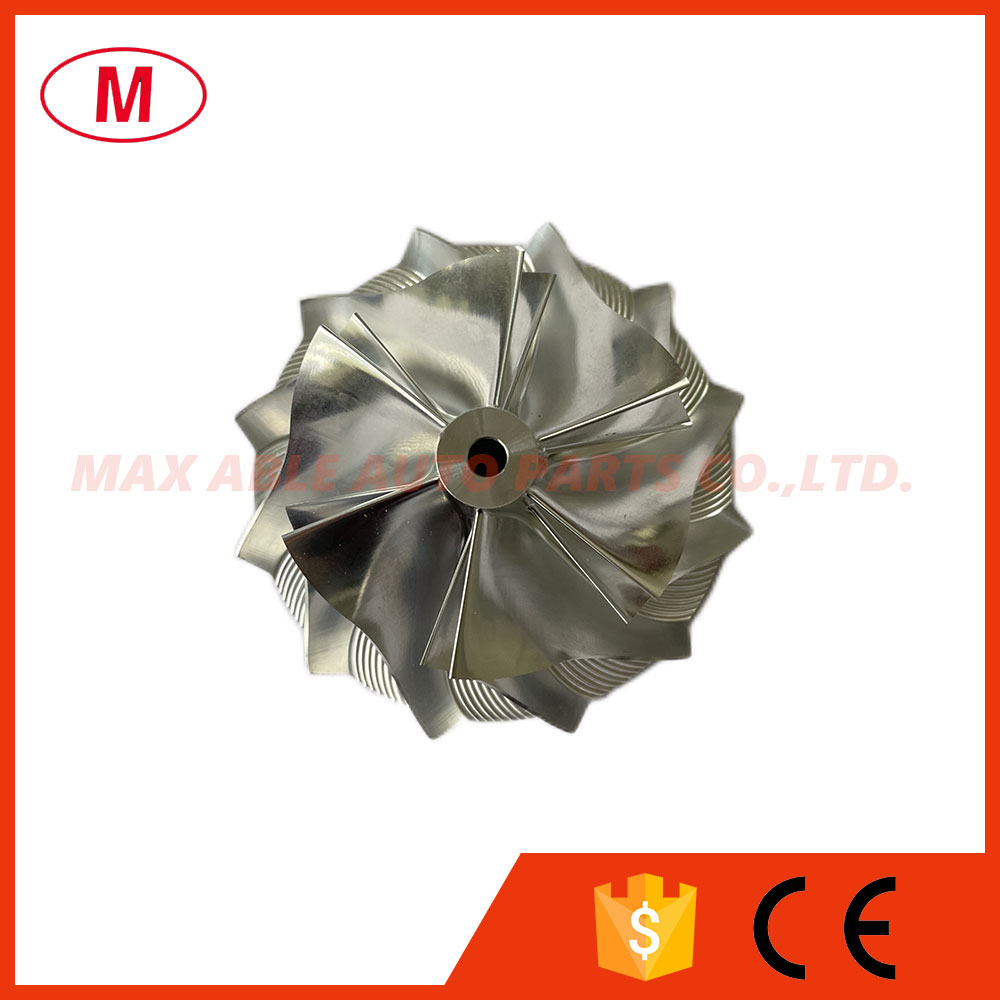 

K04 52.50/68.00mm 6/6 blades High Performance Turbocharger Turbo Billet compressor wheel Aluminum 2618 Milling wheel for Cartridge/CHRA/Core