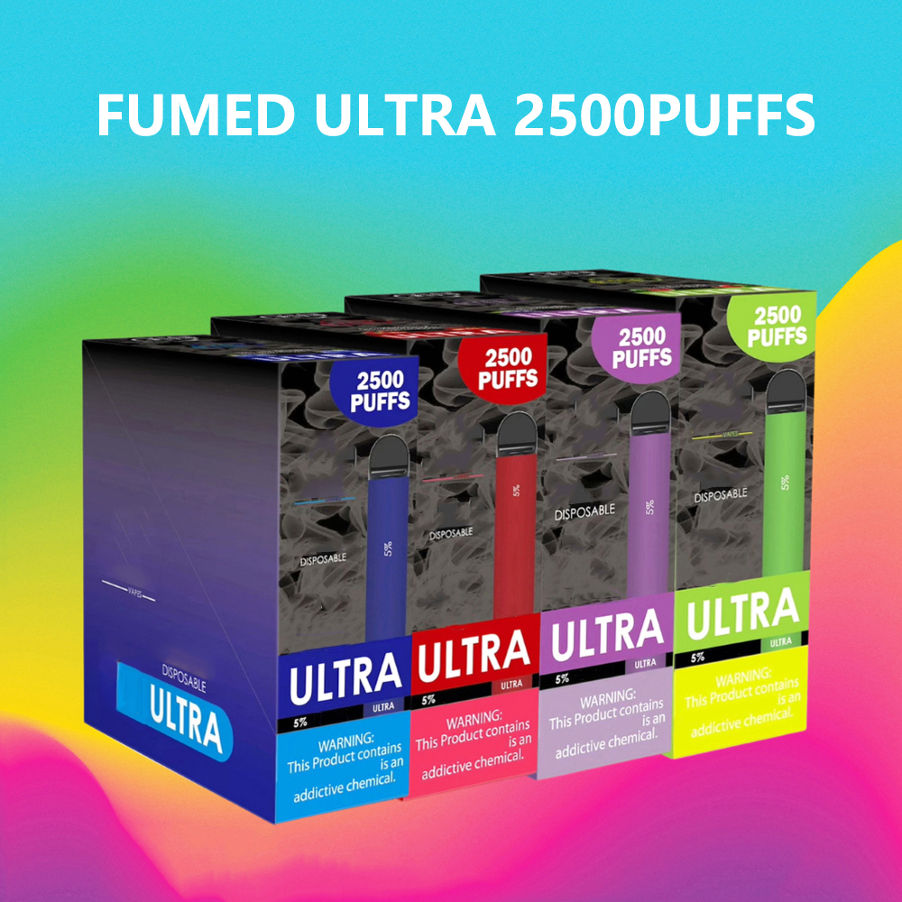 

New disposable e cigarette device ultra 2500 puffs vape pre-filled 8ml pod e-cigarettes starter kit 12 colors vaporizer pen Wholesale