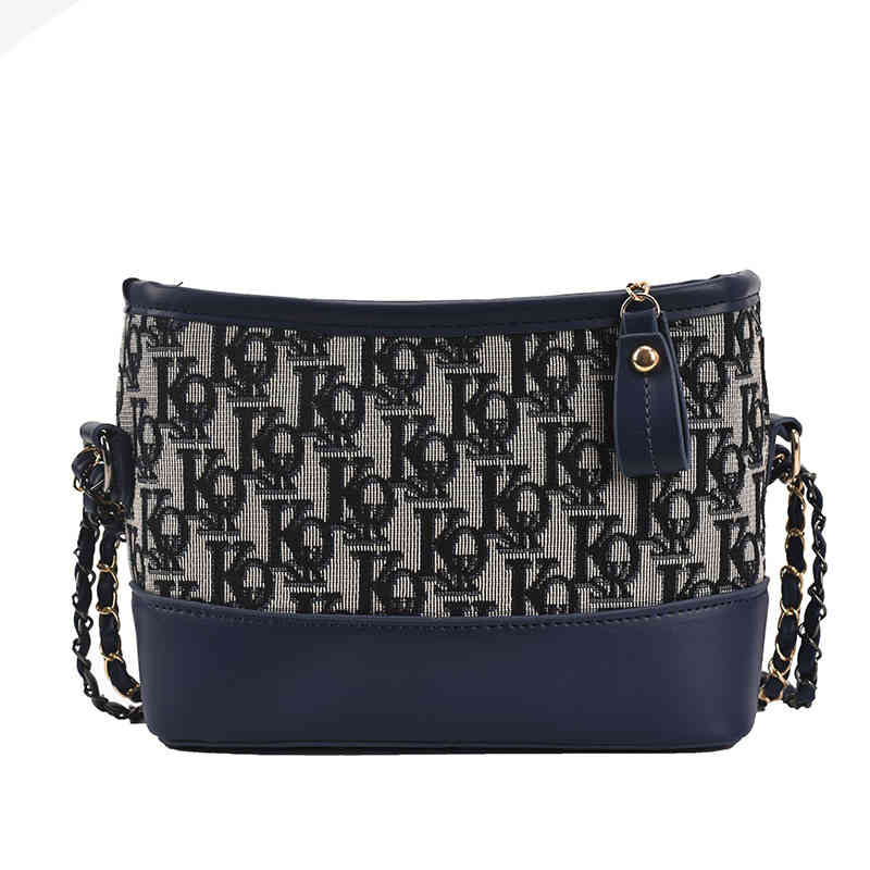 2022 Bags For Women Leather Spring New Versatile Single Shoulder Msenger Textured Chain Bag Designer Fashion Casual Handbags