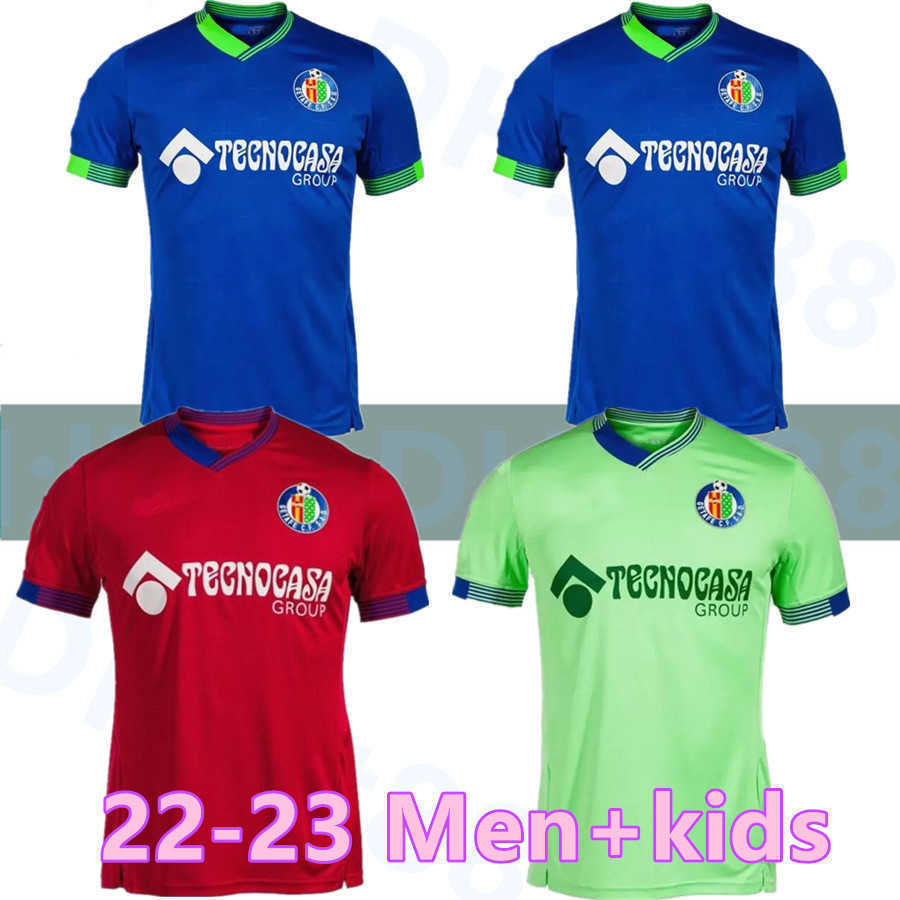 

2022 2023 Getafe CF soccer jerseys Enes unal 22 23 Maksimovic home blue away third CUCURELLA ARAMBARRI Sandro OLIVERA MATA DJENE ANGEL, 22-23 away kids