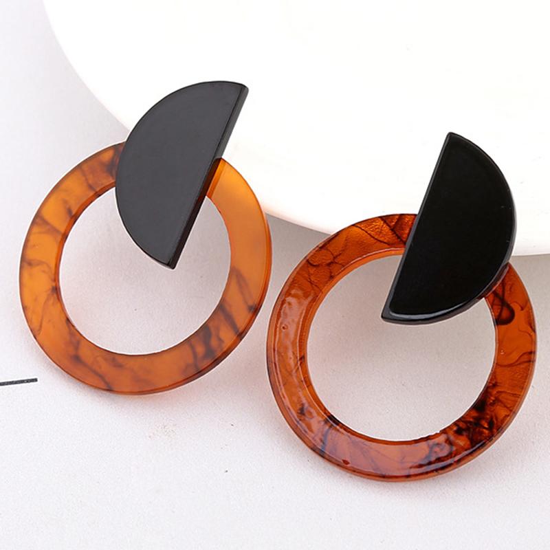 

Dangle & Chandelier Vintage Geometric Earrings 2022 Fashion Creative Round For Woman Jewelry Party Wedding Gifts