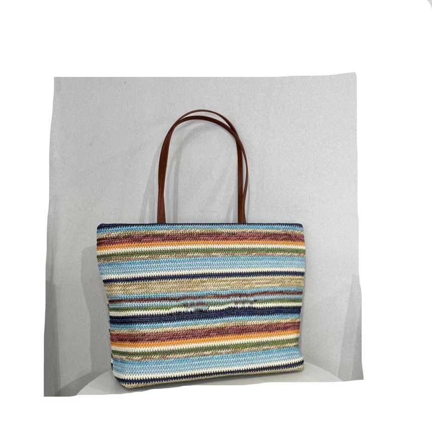

Luxury Designers Handbag Tote Shoulder Clutch Bags Crossbody Shopping Bag Purses Letters summer Straw Knitting Bag One Handle Wallet Backpack Women Handbags Totes, Multi-color size:30*29*13cm