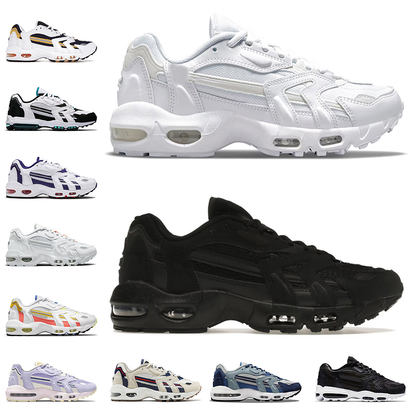 

Wholesale New 2022 96 Running Shoes Mens Women Flat 96s Triple White Black Goldenrod Grape Ice Bright Mango Beach Midnight Navy Bred outdoor trainers Sneakers 36-45, B10 black white 36-45