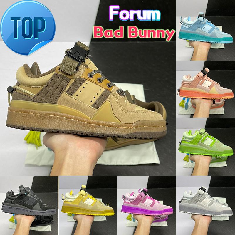 

Top Quality Forum Low X Bad Bunny Mens Running Shoes Easter Egg Back To School Ice Blue Grey Bunny The First Cafe Luxury Women Sneakers j, 07 purple