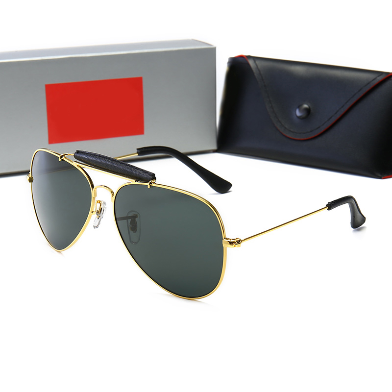 Summer New Men's Luxury Designer Sunglasses Women's Aviator Sunglasses High Quality Classic Fashion Adumbral Eyewear Accessories Lunett