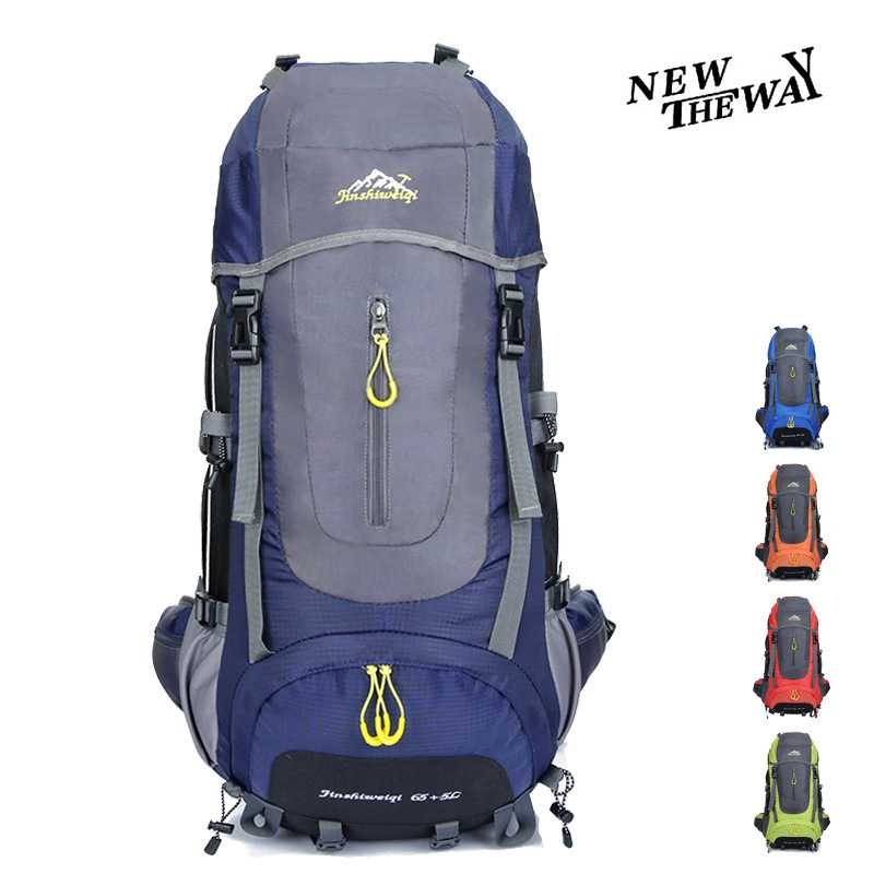 

Backpack The 70 L Men And Women Walking Outdoor, Blue
