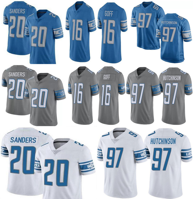 

Mens Jerseys 16 20 97 white blue stitched, As