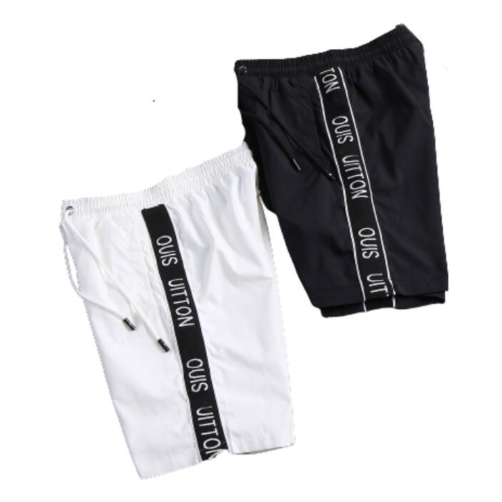 

Summer Designer Shorts Fashion Loose Swimming Suits Streetwear Clothing Quick Drying Swimwear Letters Printed Board Beach Pants Men S Swim Short 22ss#1, Black