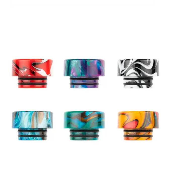 

6 Color 810 Epoxy Resin Wide Bore Drip Tips Mouthpiece for TFV12 TFV8 Atomizer Big Baby Tanks E Cig