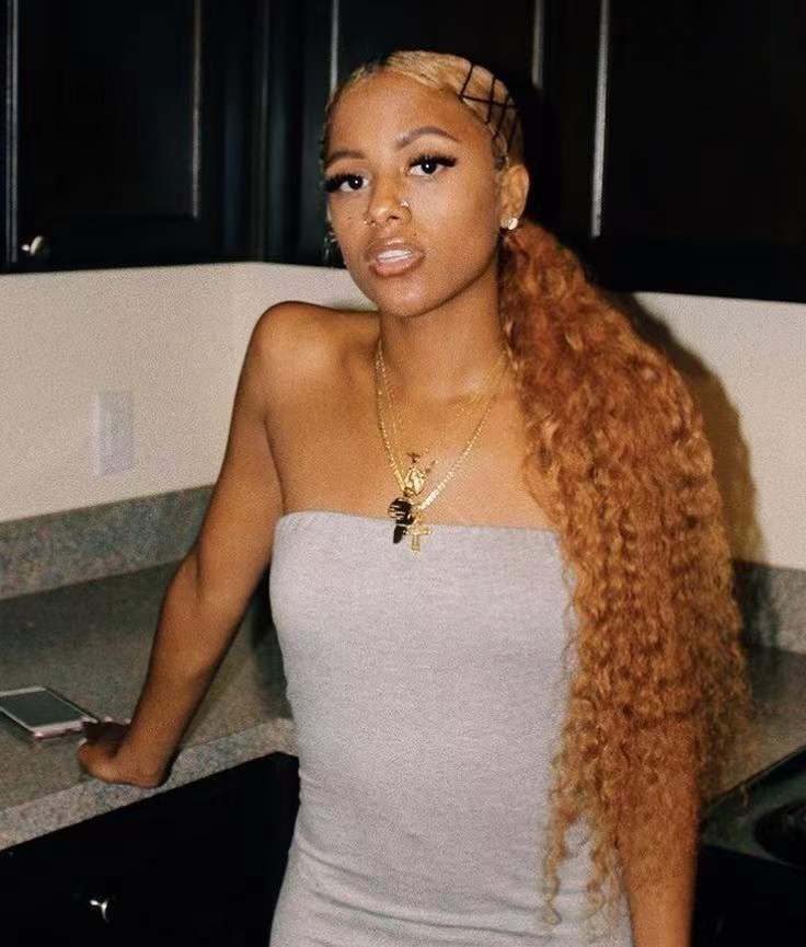 

Brown colored ginger blonde Wrap Around Drawstring Curly Wavy Ponytail Copper Orange Red Ponytail Extension Hairpieces for Women 140g 120g 1piece