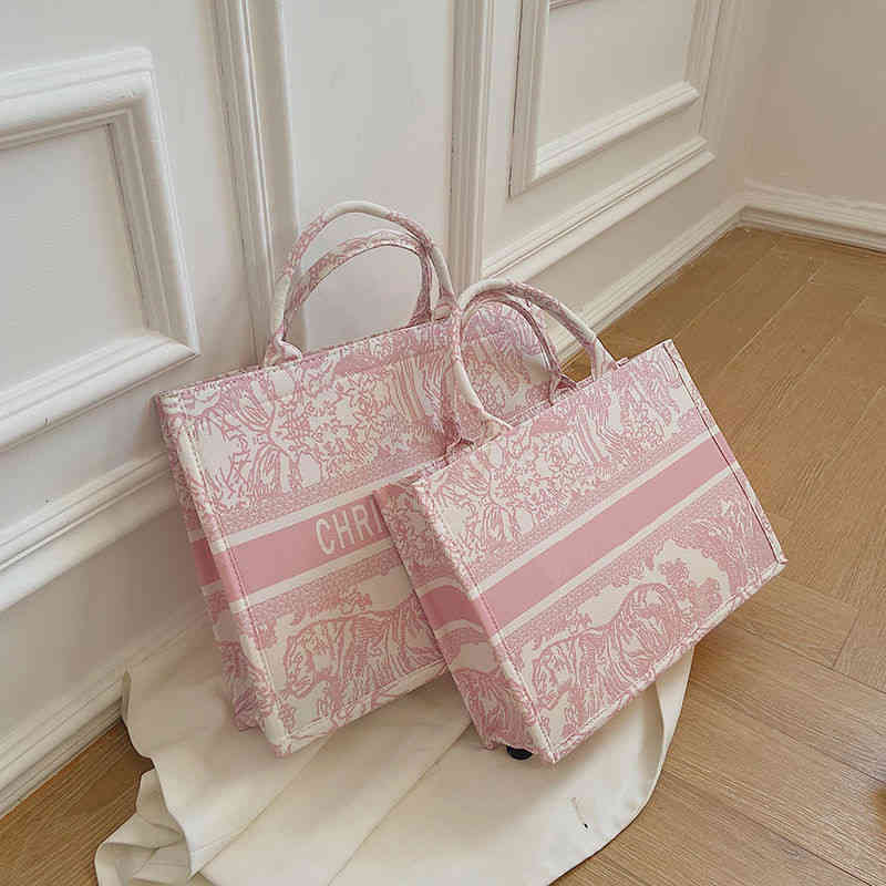 

Fashion Women's Bag Shopping wallet Book bags Lady Handbags Versatile Large Capacity Embroidered Tote Trendy Classic Handbag Shoulder bag, Red (card package upon order)