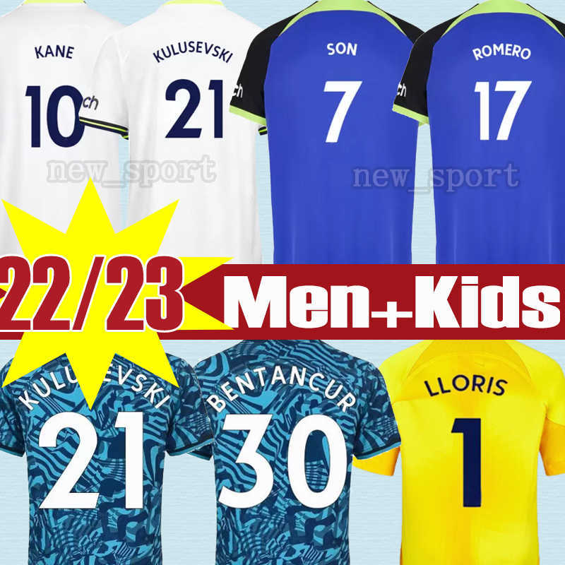 

4XL 22 23 KANE SON KULUSEVSKI PERISIC Soccer jersey HOJBJERG colorful Away 2021 2022 2023 LUCAS DELE Third 3rd Football kit shirt BRYAN, 22 23 home patch