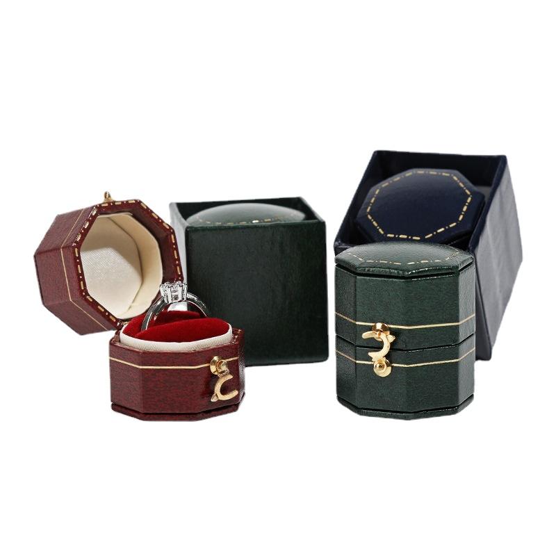 

Jewelry Pouches Bags Mini Box Retro Simple Stud Rings European Bag Decoration SpotJewelry