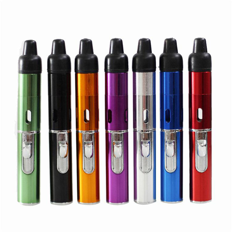 

Click N Vape sneak a toke vaporizer pen Smoking Metal pipes for smoking dry herb Vaporizer tobacco torch butane UPS