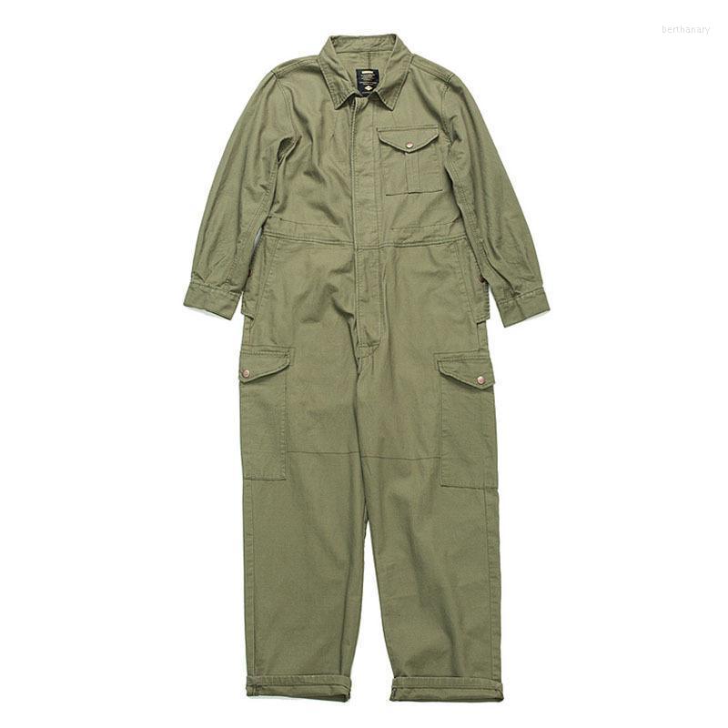 

Men's Jeans Fashion Loose Hip Hop Streetwear Black Army Green Jumpsuits Men Cargo Pants Long Sleeve Rompers Joggers MenMen's Bert22