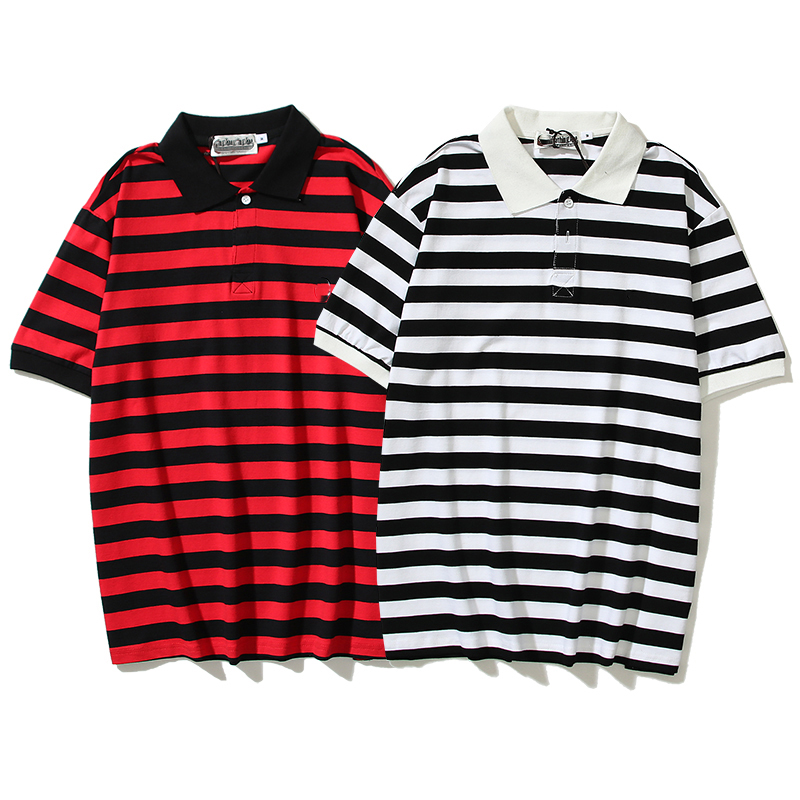 2022 Hommes à manches courtes Polo Brand d'été T-shirts décontractés Fashion Shirts de couleur solide mince