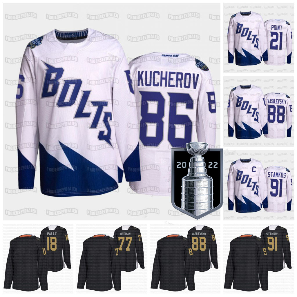 

Lightning Steven Stamkos Jersey 2022 Stanley Cup Final Tampa Bay Nikita Kucherov Andrei Vasilevskiy Brayden Point Patrick Maroon Victor Hedman Killorn, Women s-2xl