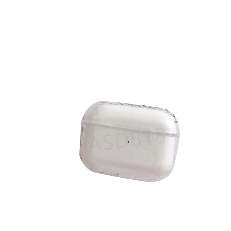 

economical practical For Airpods Pro Airpods 2 3 earphone case Protective Cover Bluetooth Headset Set Transparent PC Hard Shell Clear Protecter headphones cases