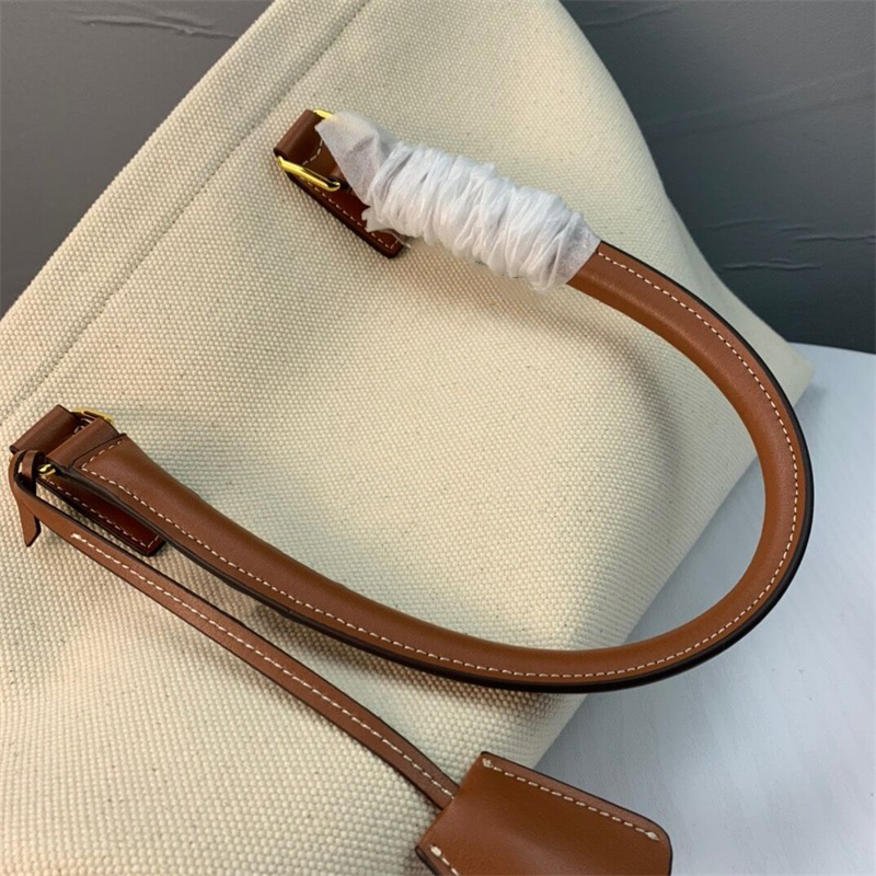 

Fashion women Canvas handbag ladies designer composite bags lady clutch bag shoulder tote female handbags 122702, Brown