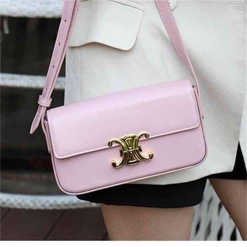 2022SS Brand Designer Handbags 2022 Printemps et été Nouveau Lisa même triomphe sous les bras magiques Magic Stick Leather Women's One épaule Tof
