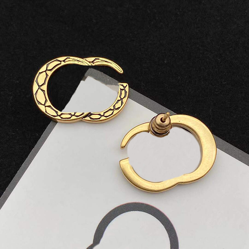 

Luxury Pendant Studs INS Style Designer Earrings Outdoor Street Style Female Stud Earring Jewelry