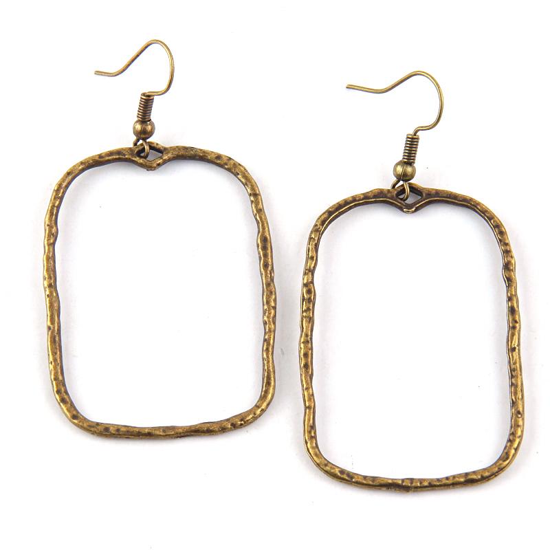 

Dangle & Chandelier Fashion Rectangle Drop Pendant Earring For Women